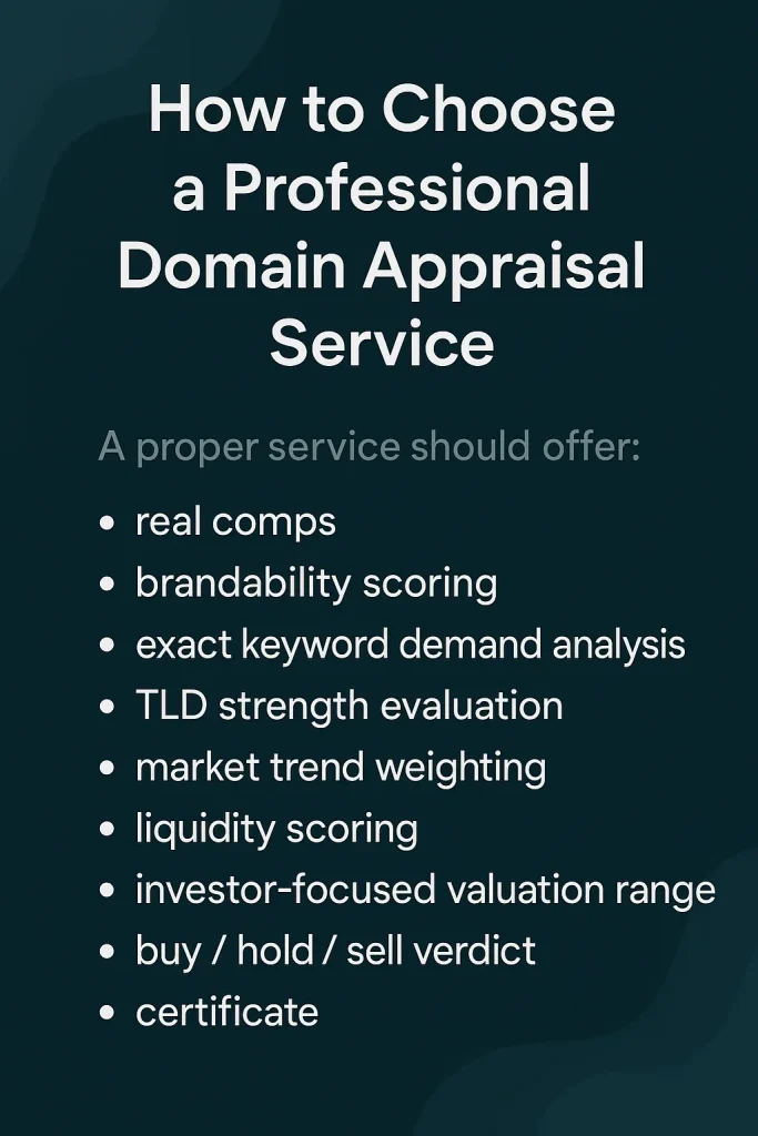 domain valuation 