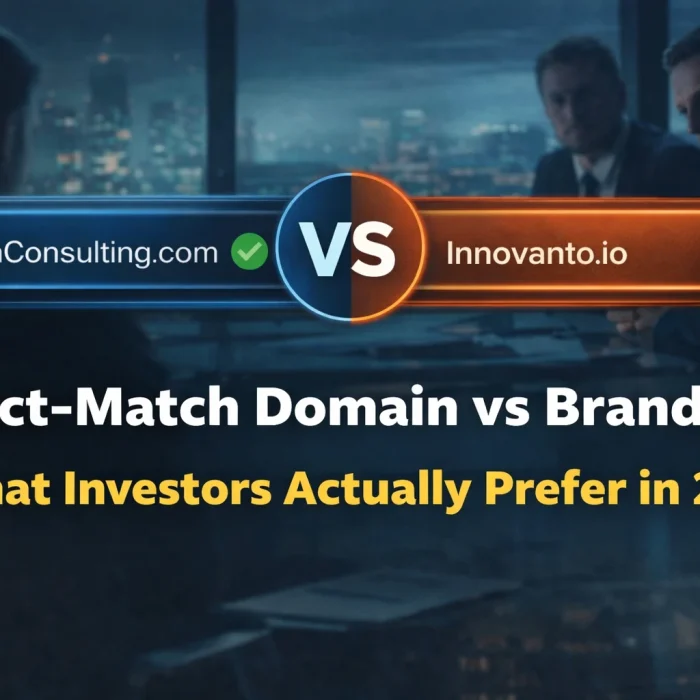 Exact Match Domain or a Brandable: What Investors Actually Prefer in 2026